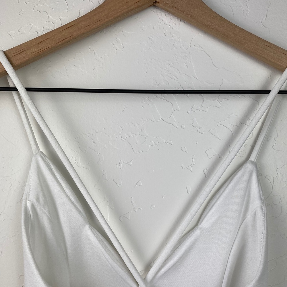 Mini Dress - side cut outs - cross back